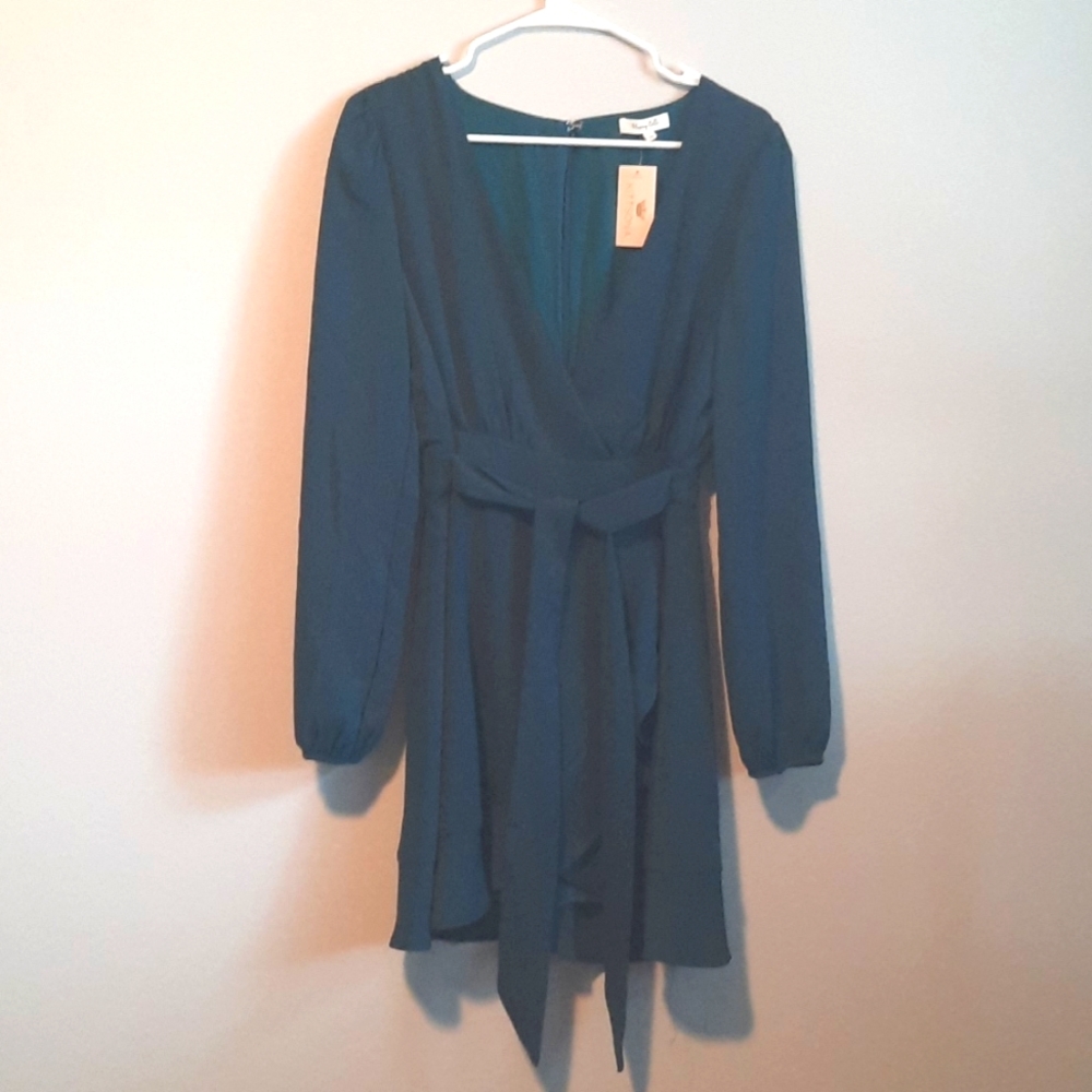 Teal Green Honey Belle Lyanna Dress - size large